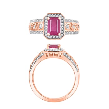 Ruby/2.54/Rose Gold Over Sterling Silver / 10 - Product card gallery slide 4 (10178781544761)