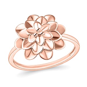 Floral Ring in 10K Rose Gold (Size 10.0) 4.10 Grams