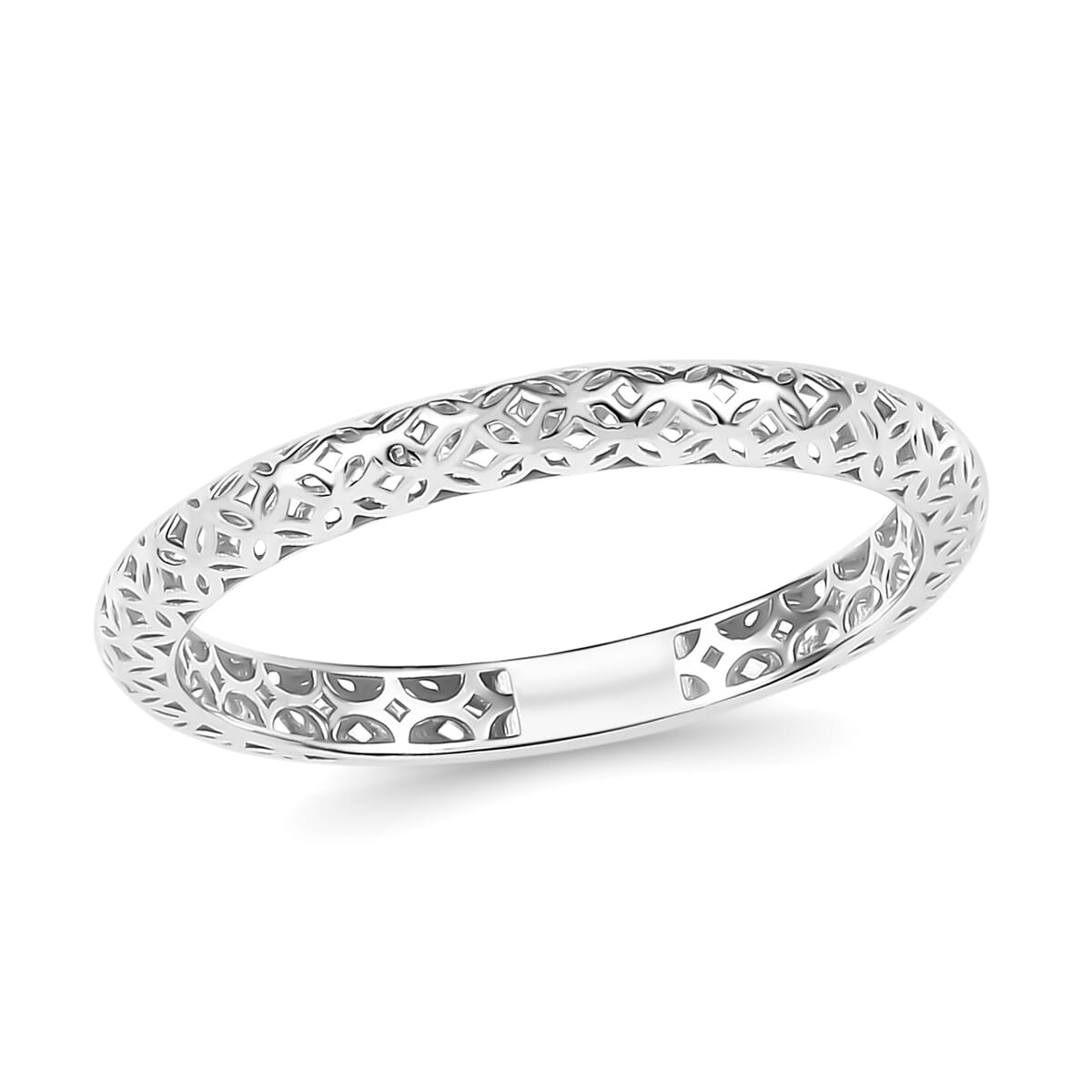 Mirage Collection Ring in 10K White Gold (Size 10.0) 1.65 Grams image number 0