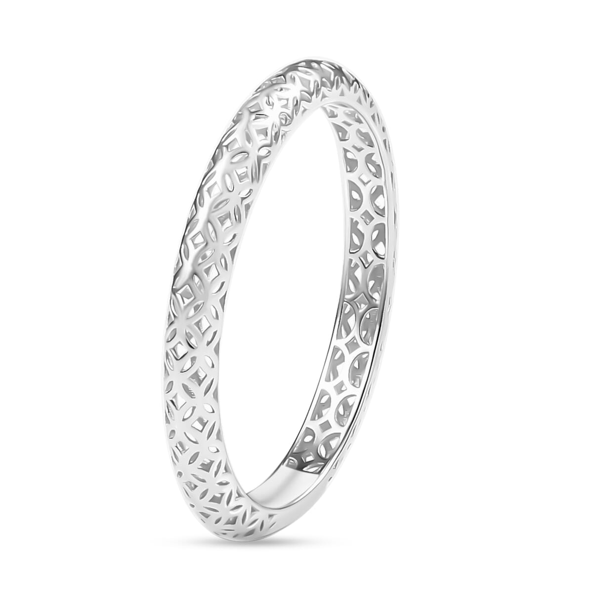 Mirage Collection Ring in 10K White Gold (Size 10.0) 1.65 Grams image number 2