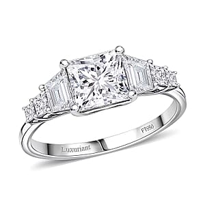 950 Platinum Luxuriant Lab Grown Diamond (E-F, VS) Ring (Size 9.0) (4.30 g) 3.00 ctw