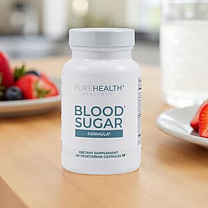 PureHealth Research Blood Sugar Dietary Supplement 60 Vegetarian Capsules