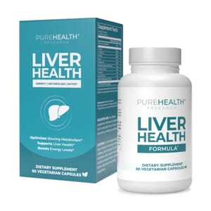 PureHealth Research Liver Health Dietary Supplement 60 Vegetarian Capsules