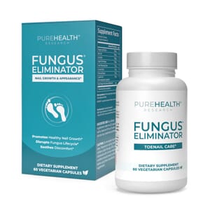 PureHealth Research Fungus Eliminator Dietary Supplement 60 Vegetarian Capsules