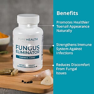 PureHealth Research Fungus Eliminator Dietary Supplement 60 Vegetarian Capsules