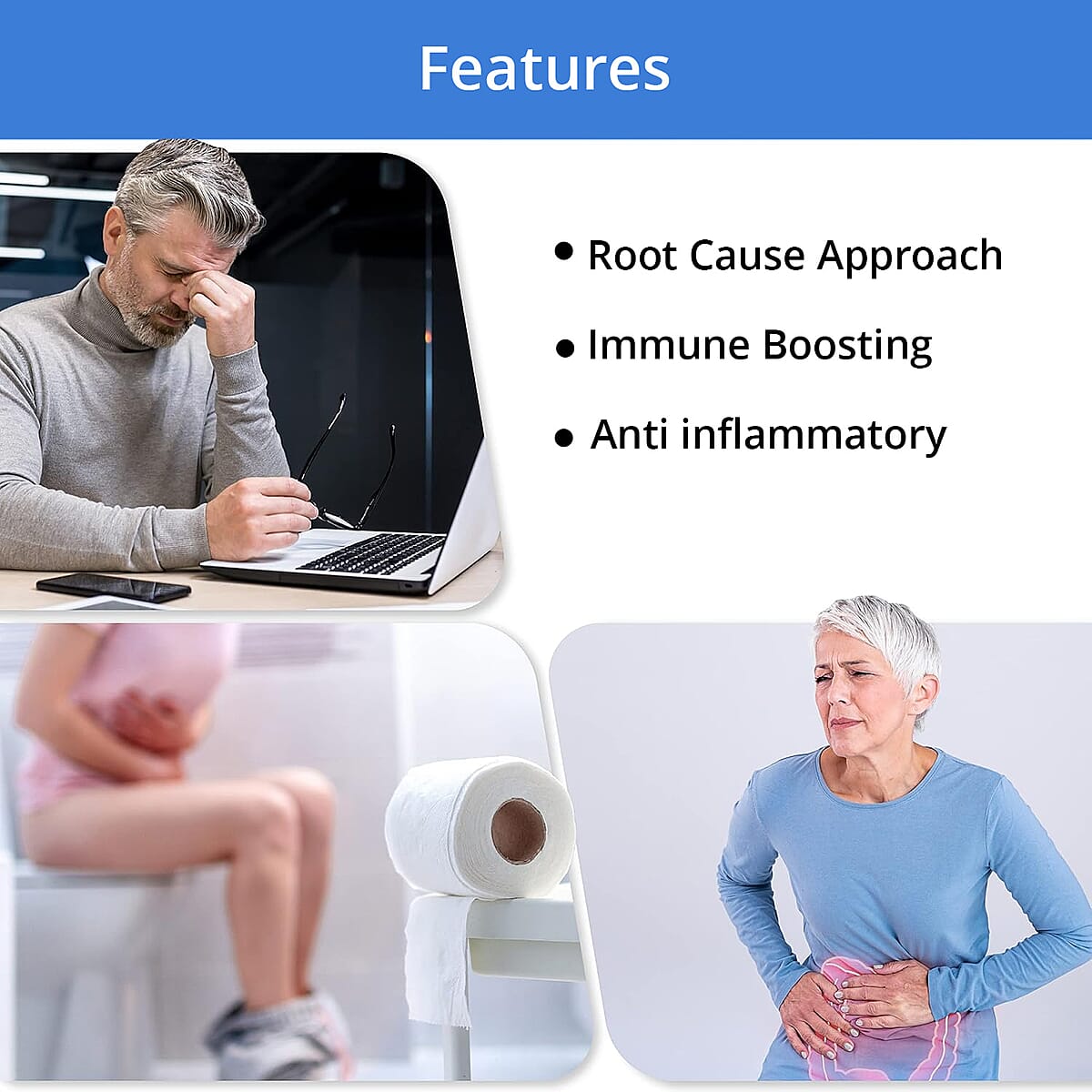 PureHealth Research Gut Antioxidants Dietary Supplement 60 Vegetarian Capsules image number 2