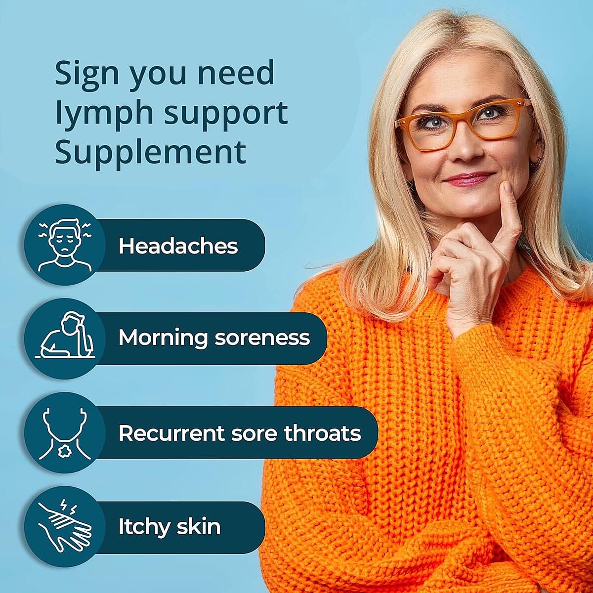 PureHealth Research Lymph System Support Dietary Supplement 60 Vegetarian Capsules image number 2