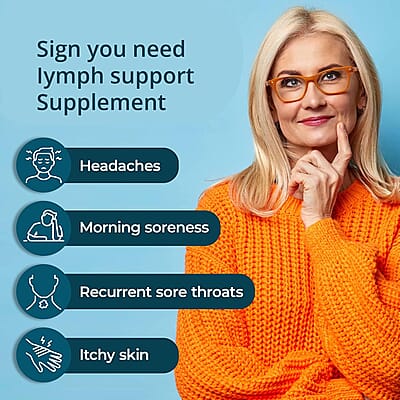 PureHealth Research Lymph System Support Dietary Supplement 60 Vegetarian Capsules