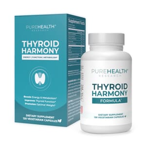 PureHealth Research Thyroid-harmony Dietary Supplement 120 Vegetarian Capsules