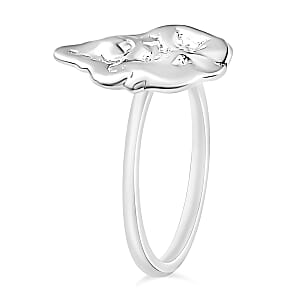 Nugget Ring in 10K White Gold (Size 10.0) 2.70 Grams (Del. in 10-12 Days)