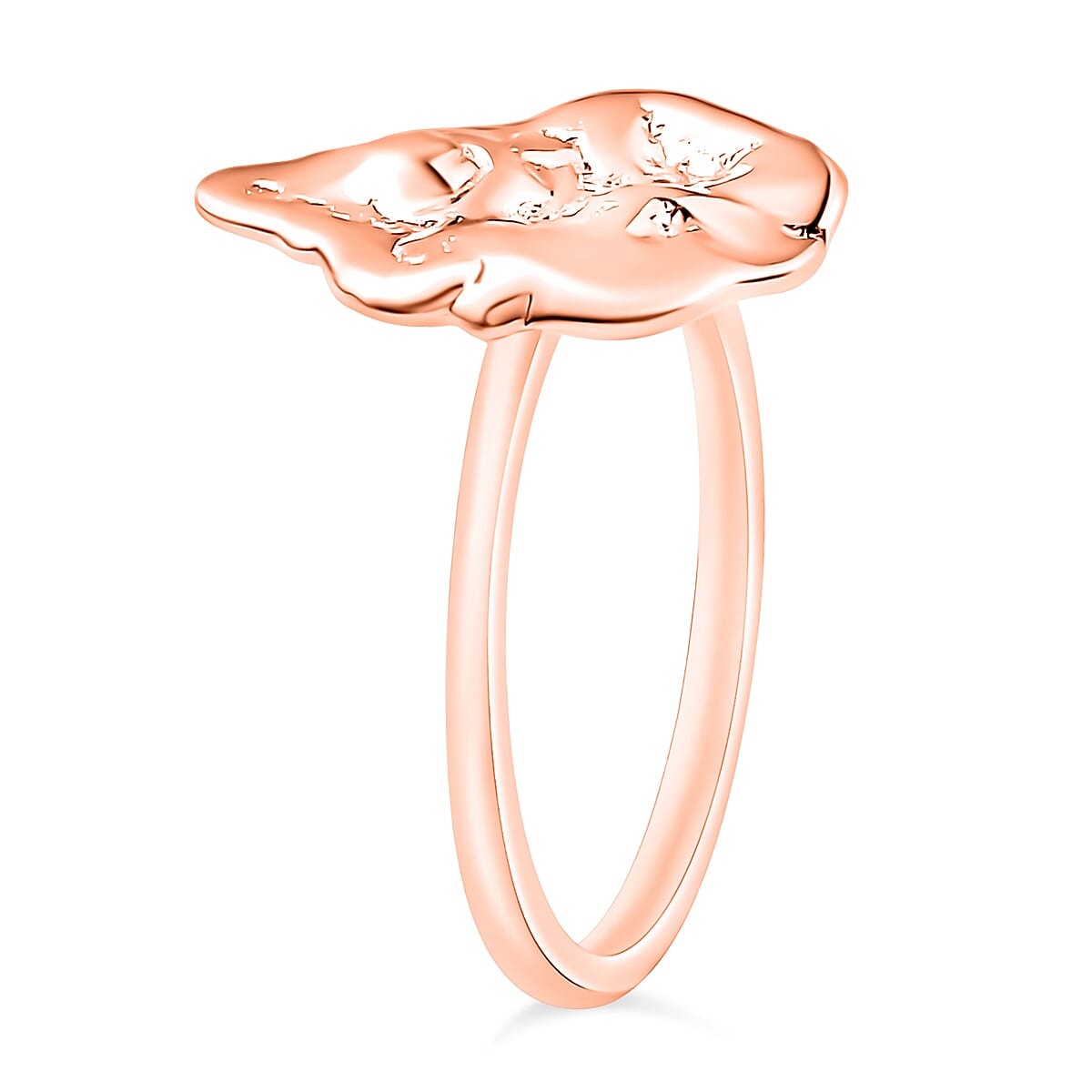 Nugget Ring in 14K Rose Gold (Size 8.5) 2.90 Grams (Del. in 10-12 Days) image number 2