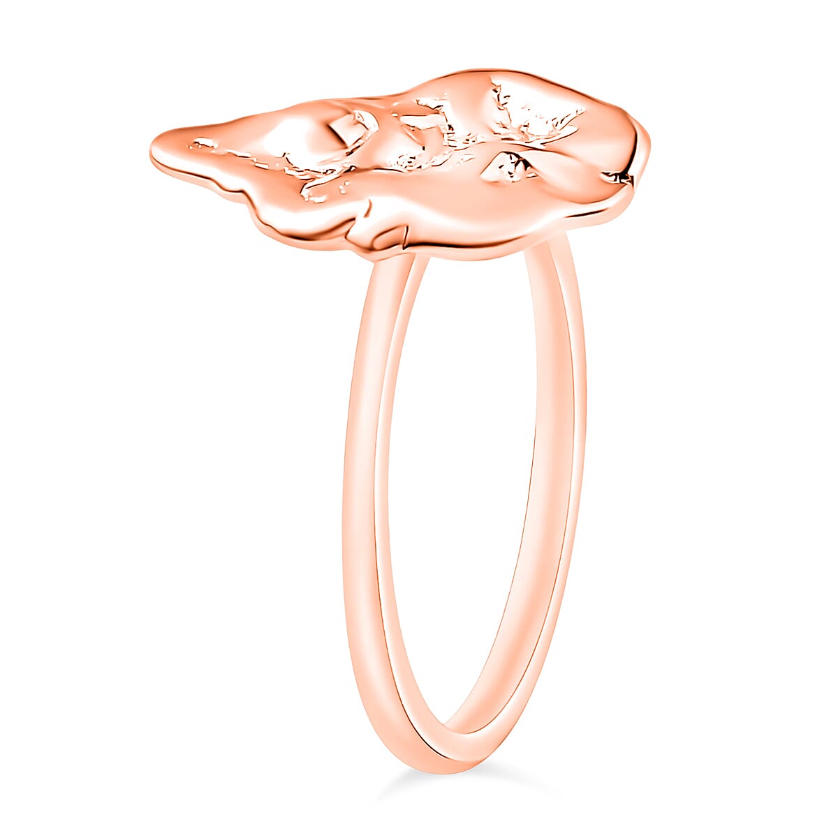 Nugget Ring in 18K Rose Gold (Size 10.5) 3.30 Grams (Del. in 10-12 Days) image number 2