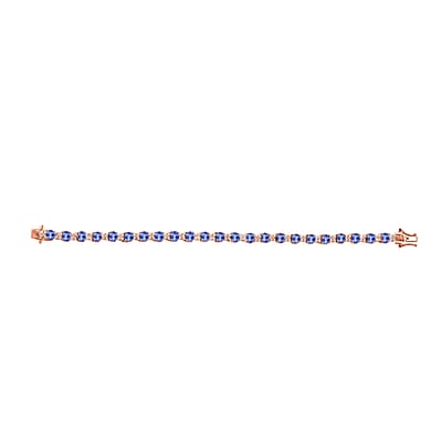Tanzanite / Rose Gold Over Sterling Silver / 6.5 Inches - Product card gallery slide 4 (10178023326009)
