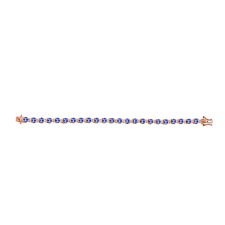 Tanzanite / Rose Gold Over Sterling Silver / 6.5 Inches - Product card gallery slide 4 (10178023326009)