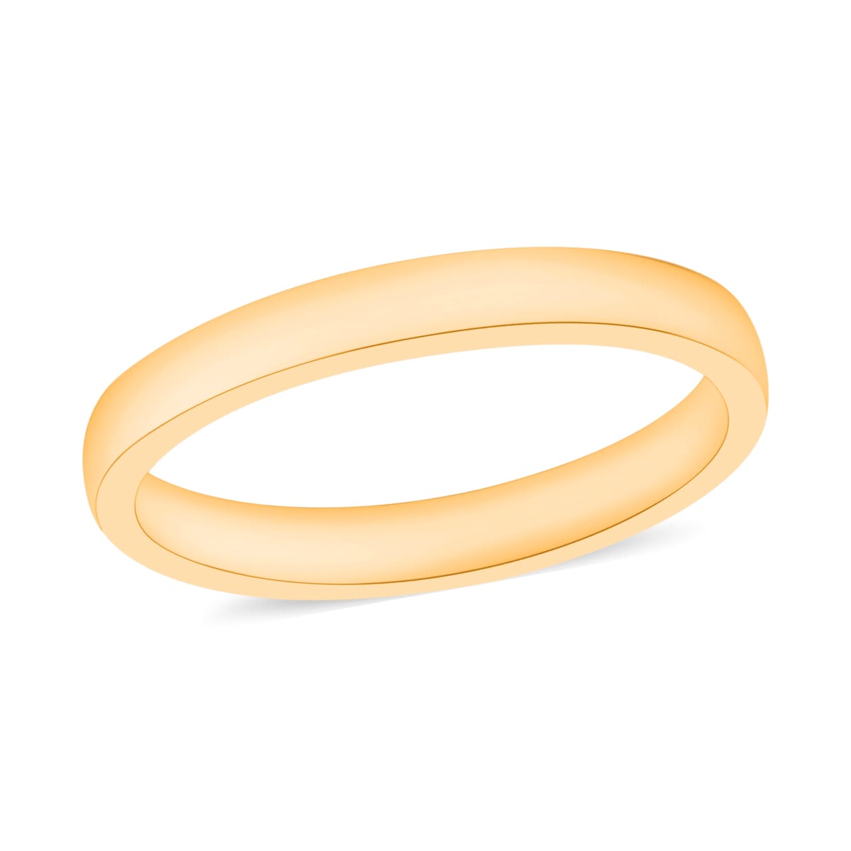 Band Ring in 18K Yellow Gold (Size 5.5) 3.80 Grams image number 0