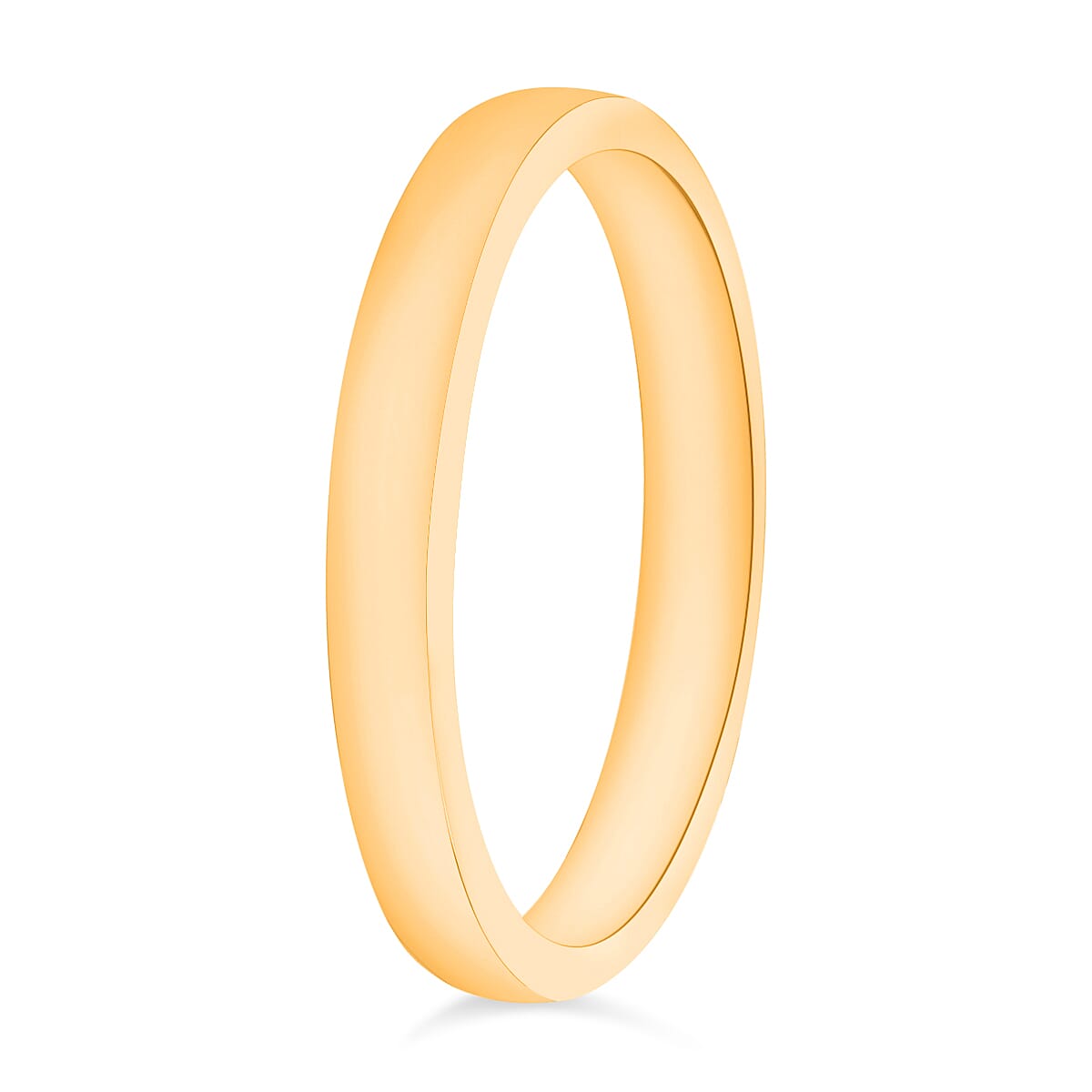 Band Ring in 18K Yellow Gold (Size 9.0) 3.80 Grams (Del. in 10-12 Days) image number 2