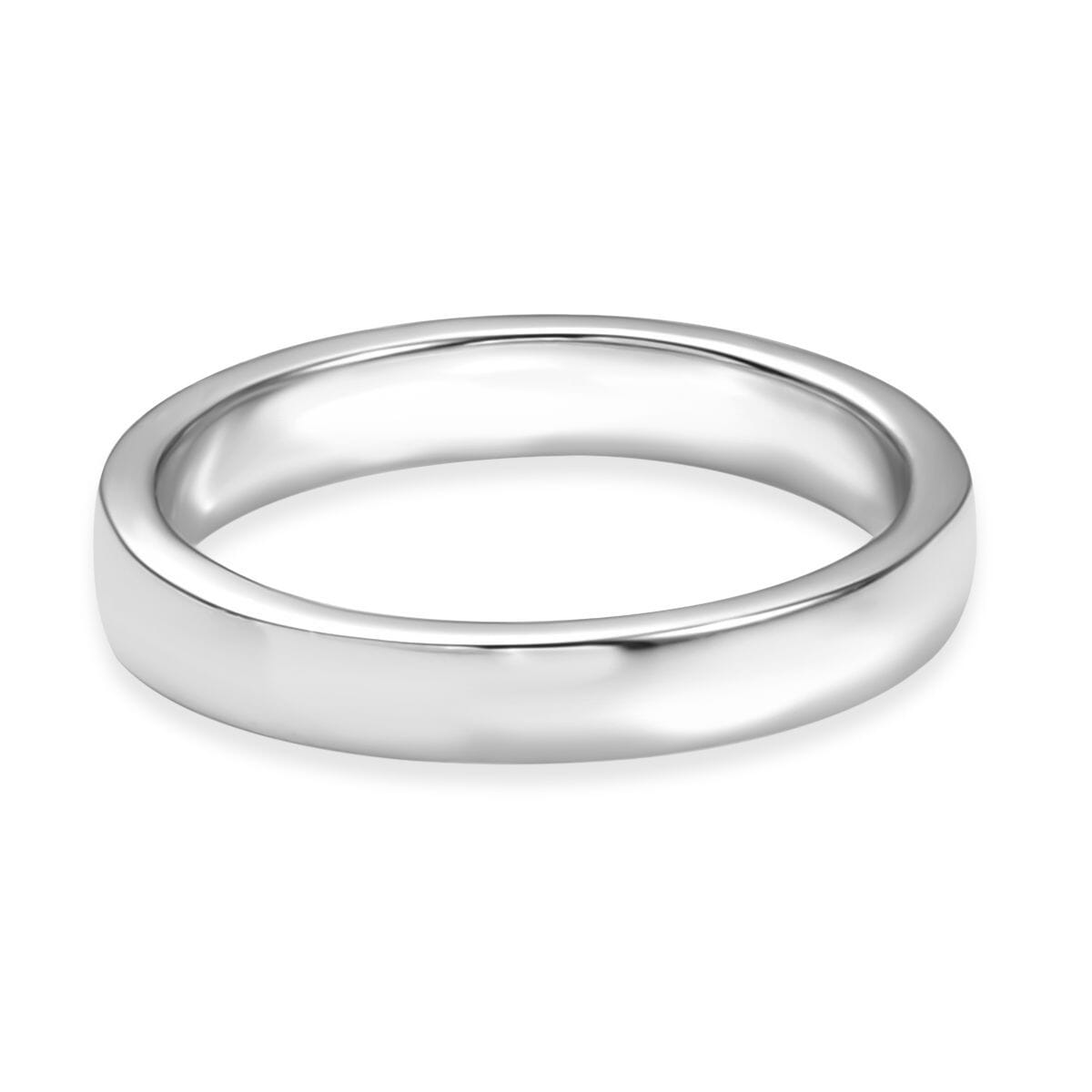 D'Joy Band Ring in Rhodium Over Sterling Silver (Size 5.5) 3.60 Grams image number 4