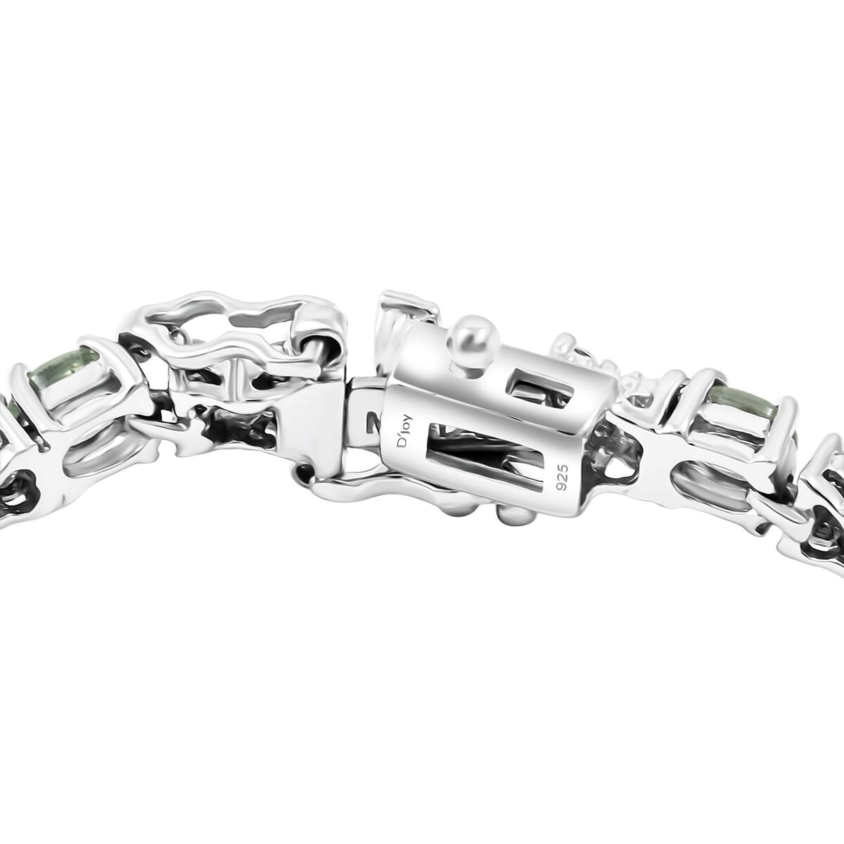 Premium Multi Sapphire and White Zircon 7.75 ctw Bloomfire Bracelet in Rhodium Over Sterling Silver (7.25 In) image number 2