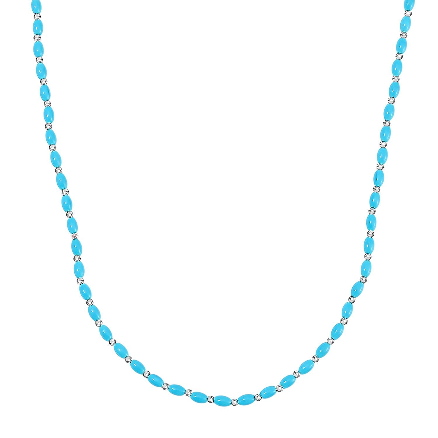 Sleeping Beauty Color Shell Pearl Necklace (Adjustable)