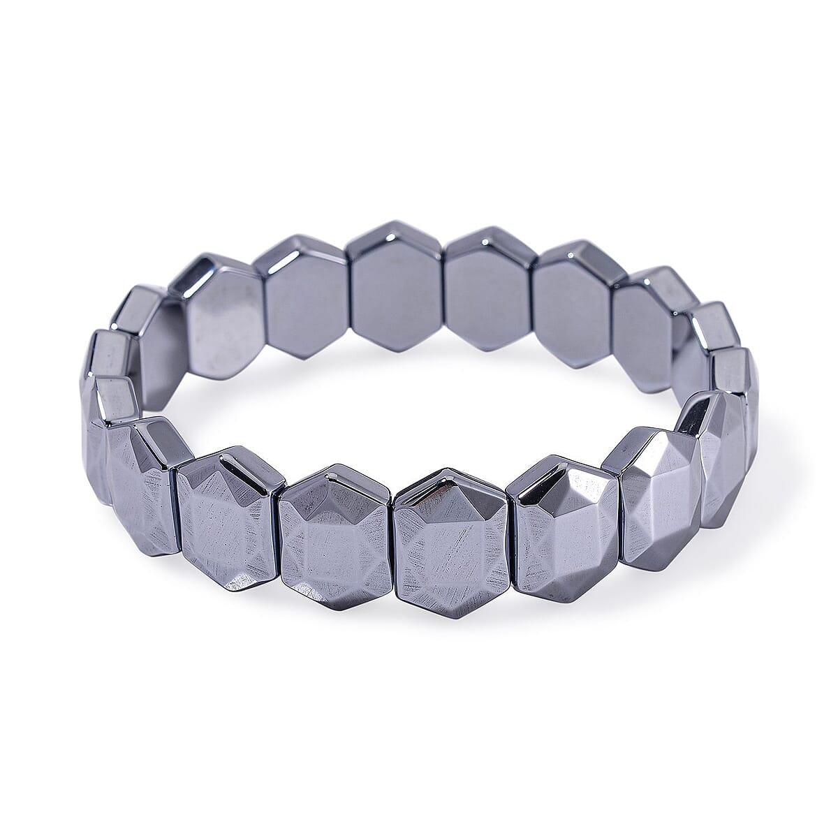 Terahertz 150.00 ctw Fancy Block Strech Bracelet image number 0