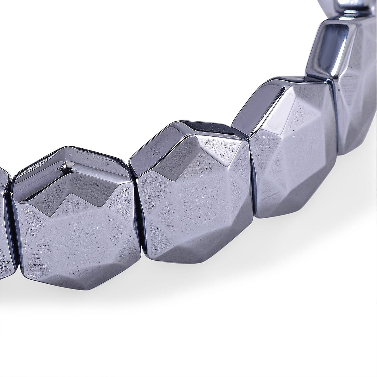 Terahertz 150.00 ctw Fancy Block Strech Bracelet image number 2