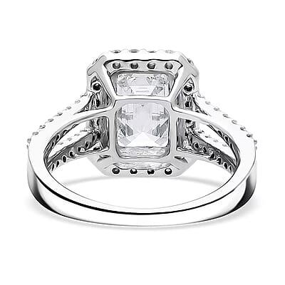 IGI Certified 950 Platinum Luxuriant Lab Grown Diamond E-F VS 3.33 ctw Celestial Gate Ring (Size 10.0) (Del. In 12-15 Days)