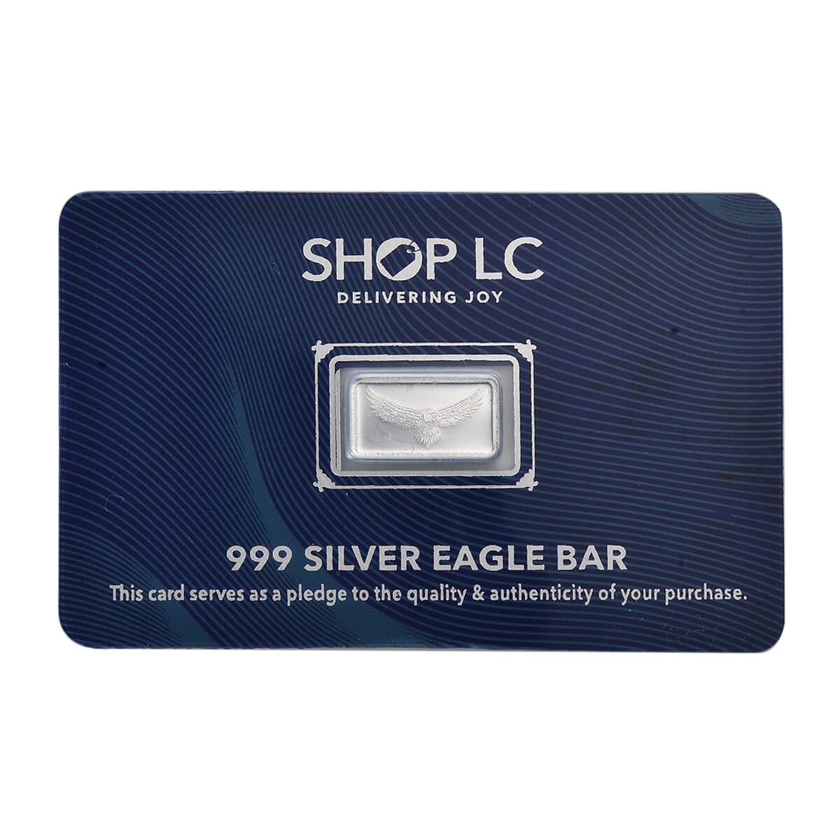 999.9 Fine Silver American Pride Eagle Bar 1 Grams image number 0