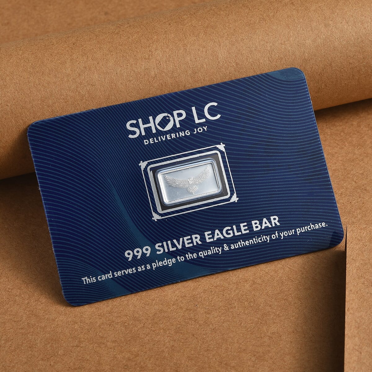 999.9 Fine Silver American Pride Eagle Bar 1 Grams image number 1