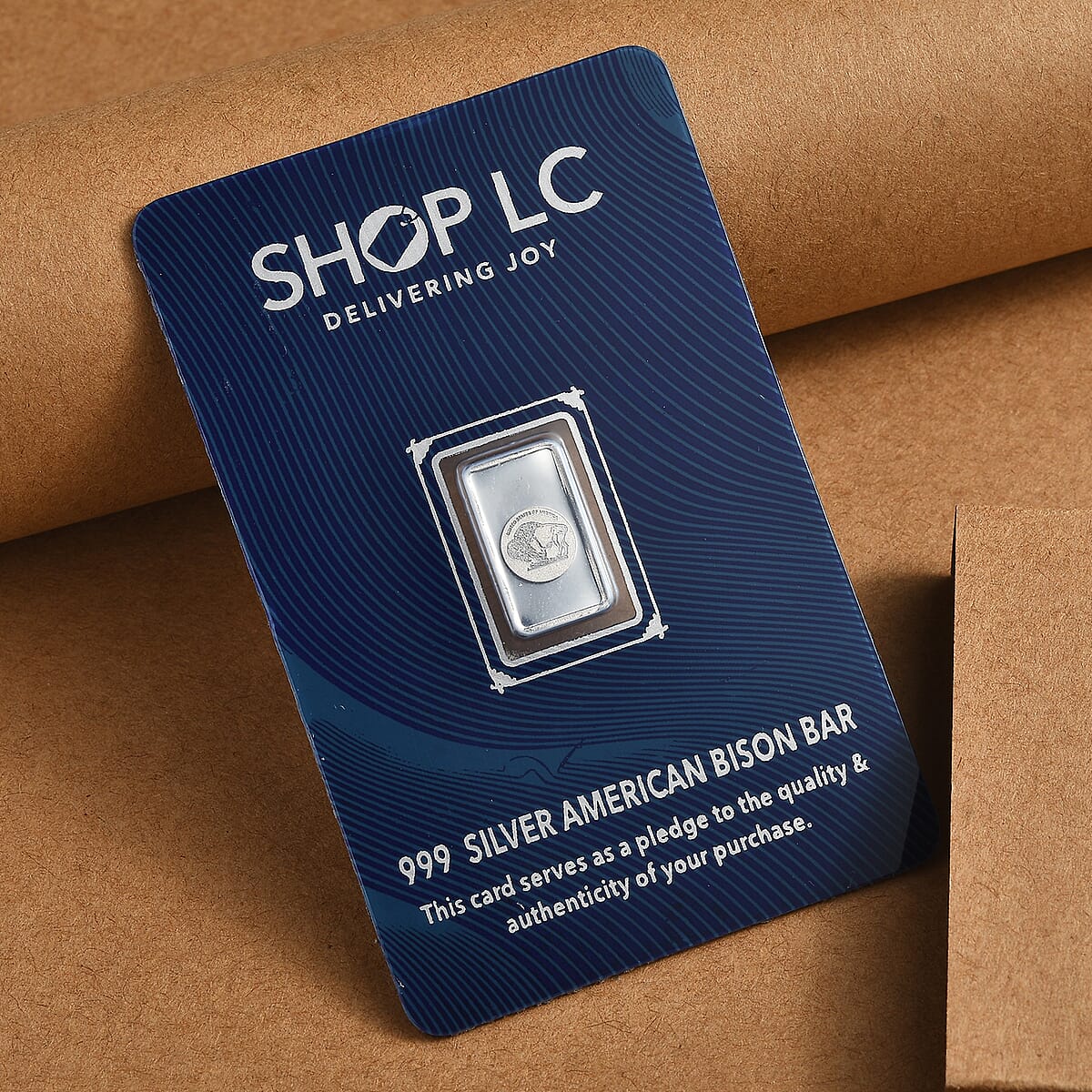 Doorbuster 999.9 Fine Silver American Bison Bar (1 g) image number 1