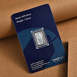  999.9 Fine Silver American Bison Bar (1 g)