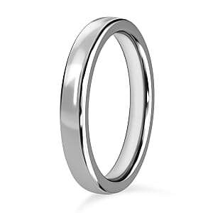 Band Ring in 18K White Gold (Size 10.0) 4.80 Grams (Del. in 10-12 Days)