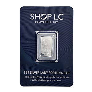 999.9 Fine Silver Fortuna Bar 2 Grams