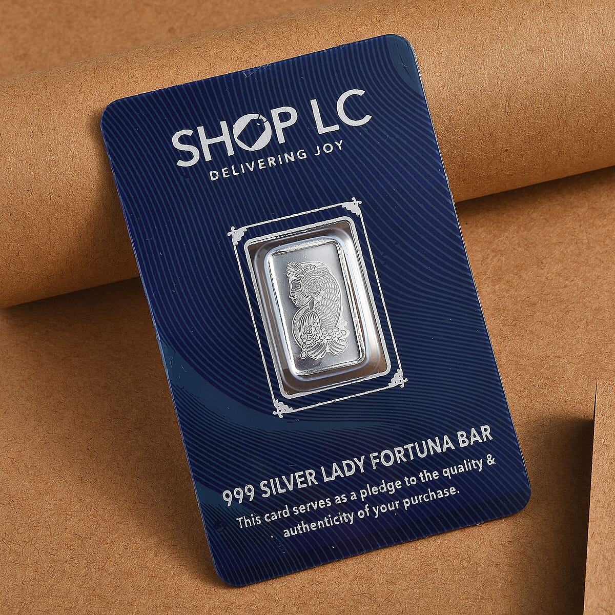 999.9 Fine Silver Fortuna Bar 2 Grams image number 1