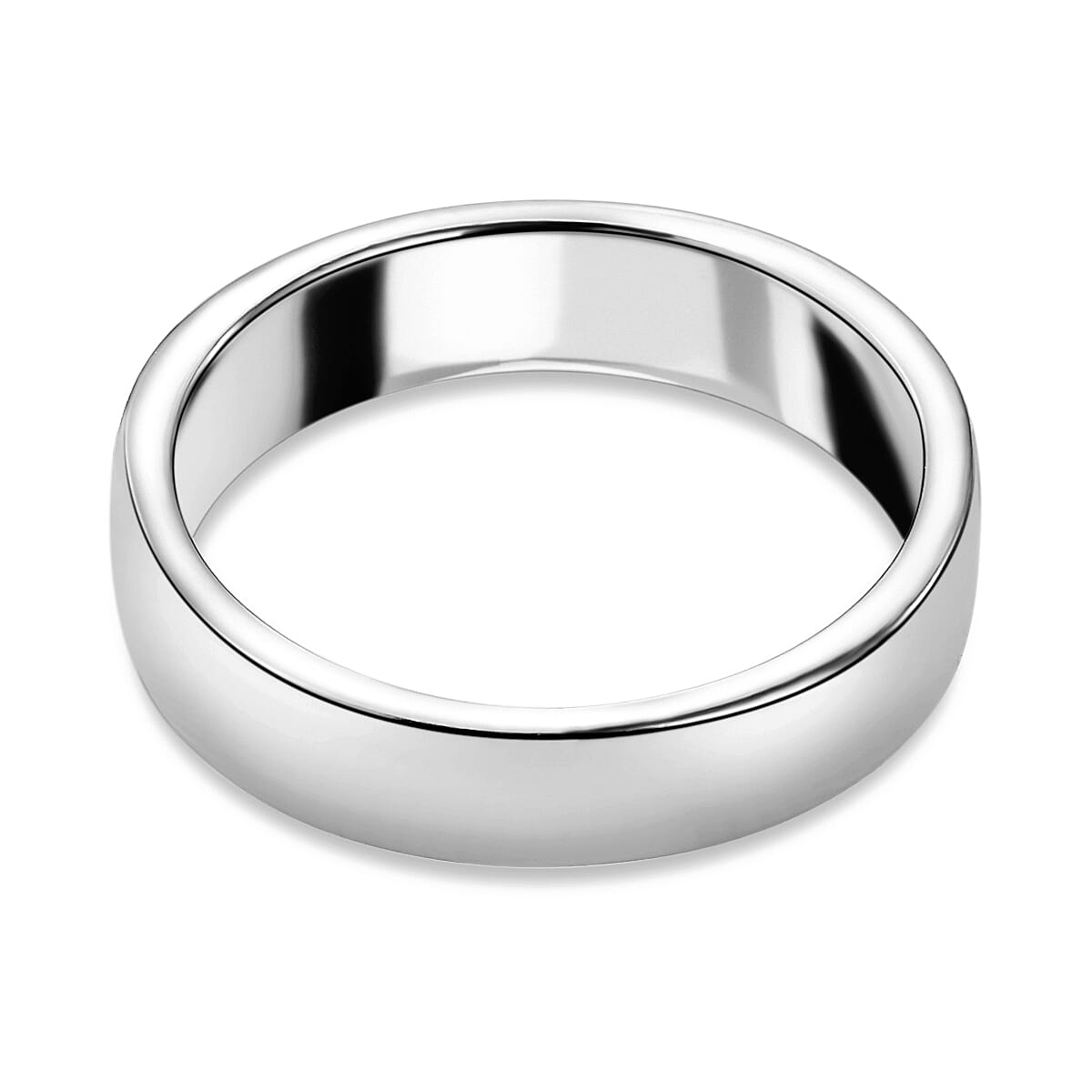 Band Ring in 950 Platinum (Size 10.0) 8 Grams image number 4