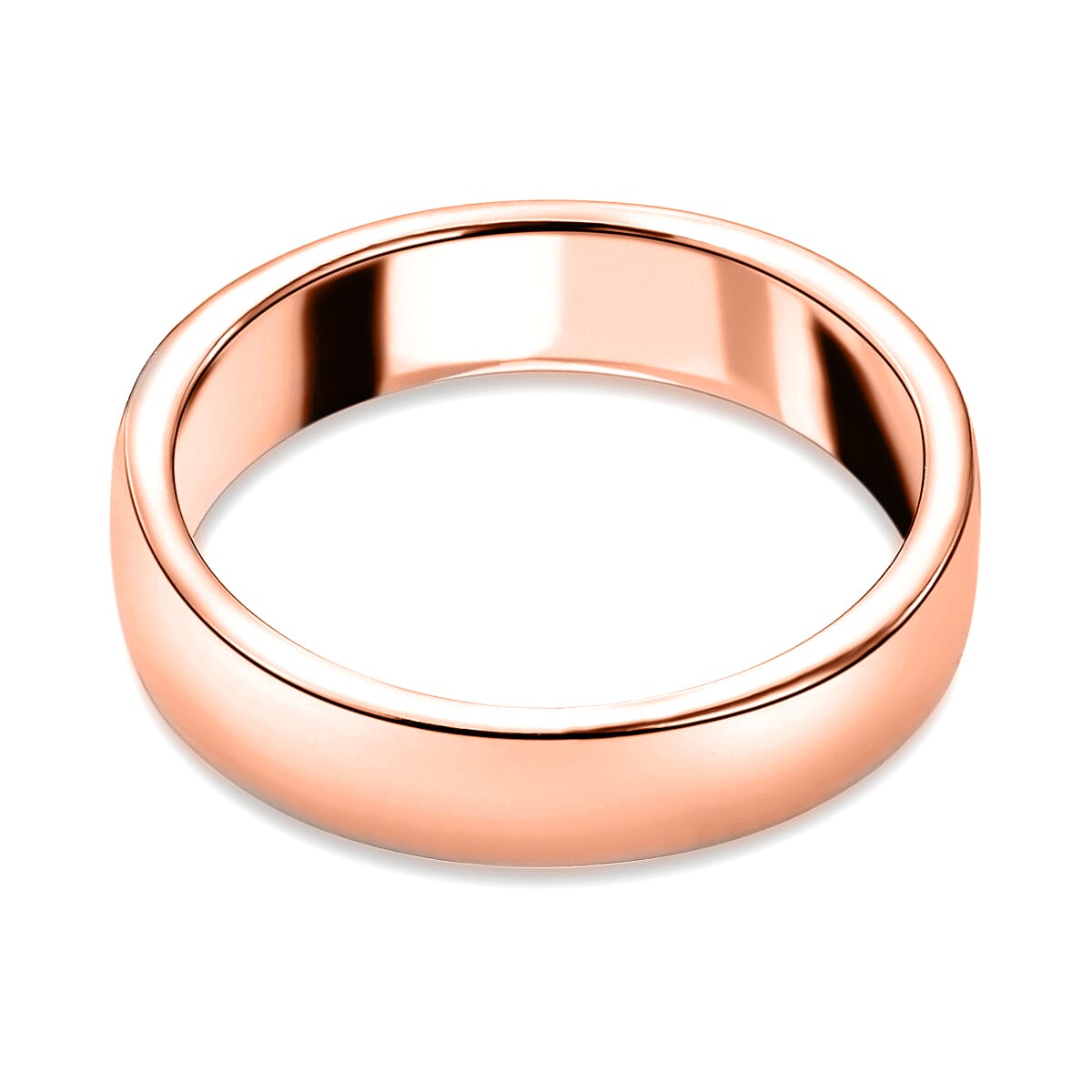 Band Ring in 14K Rose Gold (Size 9.5) 6.50 Grams (Del. in 10-12 Days) image number 4