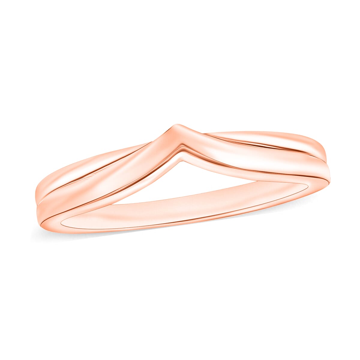 Wishbone Ring in 14K Rose Gold (Size 9.0) 5.50 Grams image number 0