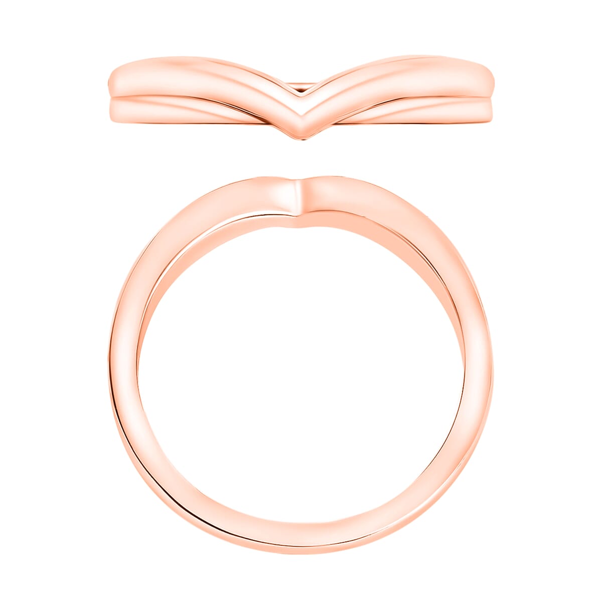 Wishbone Ring in 14K Rose Gold (Size 9.0) 5.50 Grams image number 3