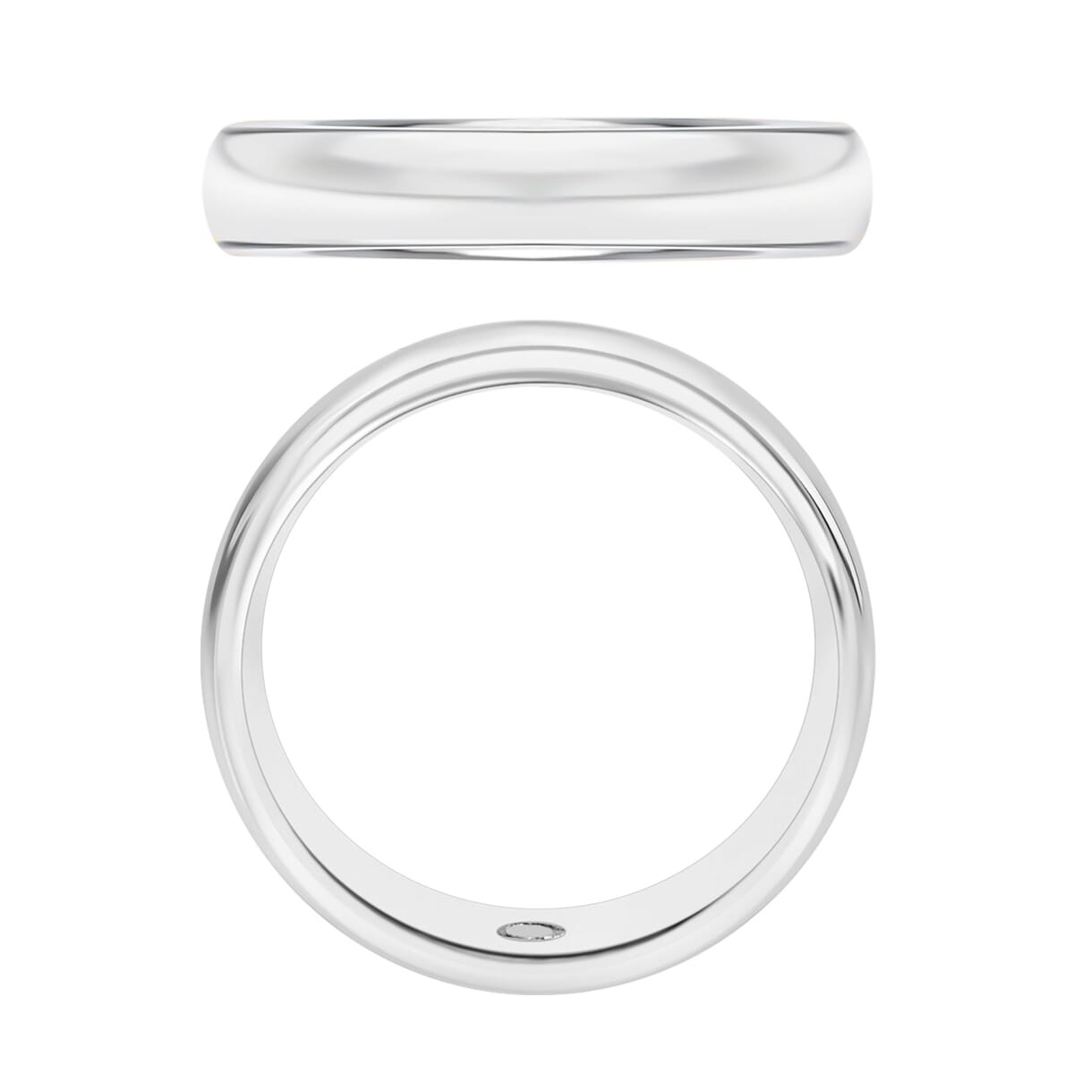 Rhapsody Band Ring in 950 Platinum (Size 10.0) 5.50 Grams image number 3
