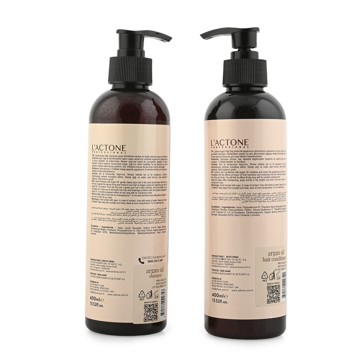 Sea Buckthorn Argan Oil Set of 2 Shampoo and Conditioner 13.5oz image number 1