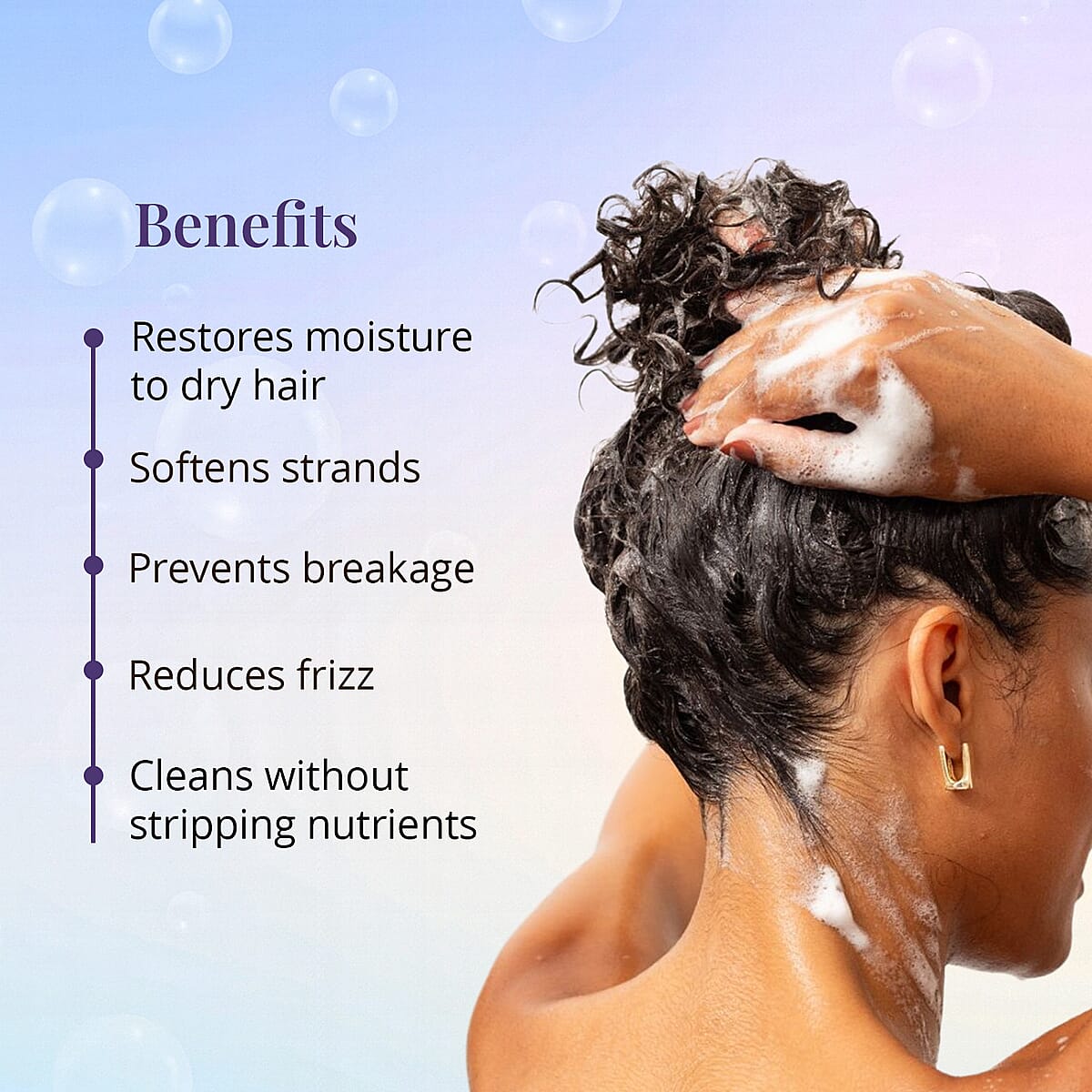 Argan Oil Set of 2 Shampoo and Conditioner 13.5oz image number 2