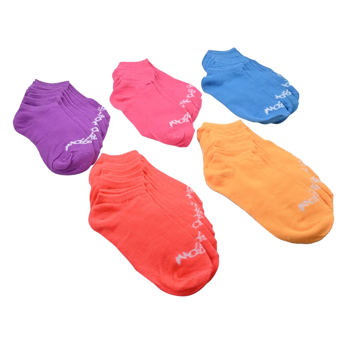 Mossimo 20 Pairs No Show Women's Socks - Multi Color (Sizes 4-10) (Ships in 8-10 Business Days) image number 6
