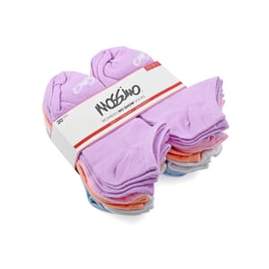 Mossimo 20 Pairs No Show Women's Socks - Pastel Multi Color (Sizes 4-10) (Ships in 8-10 Business Days)