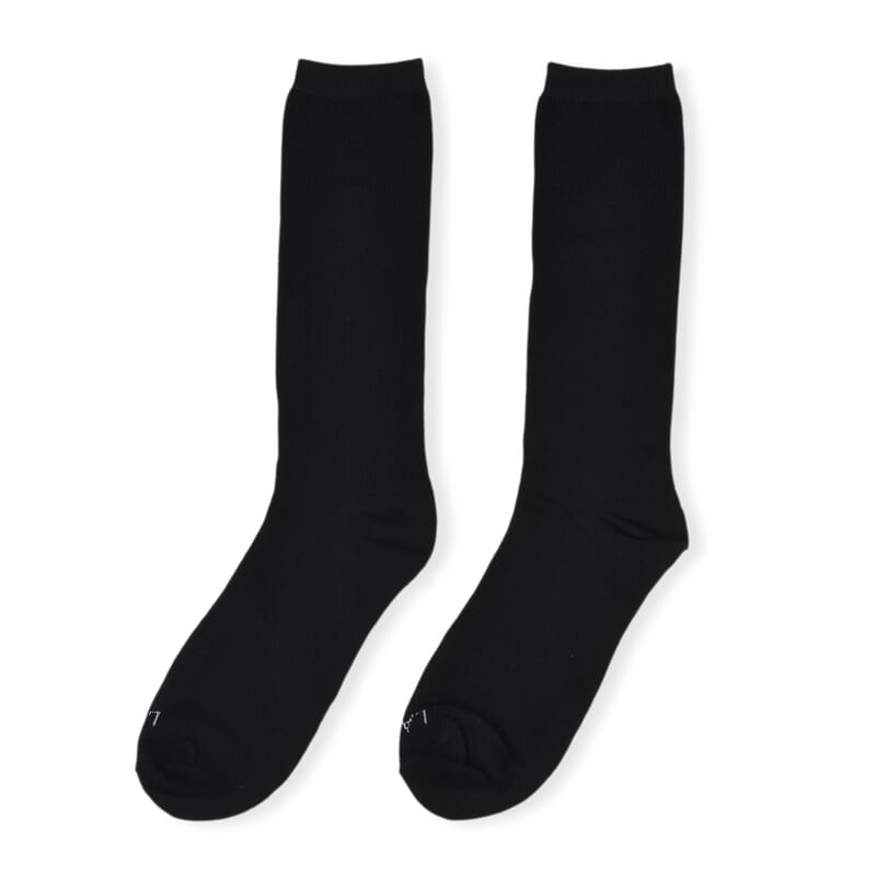 La Marey Set of 10 Pairs 97% Polyester and 3% Spandex Kneehigh Socks - Black