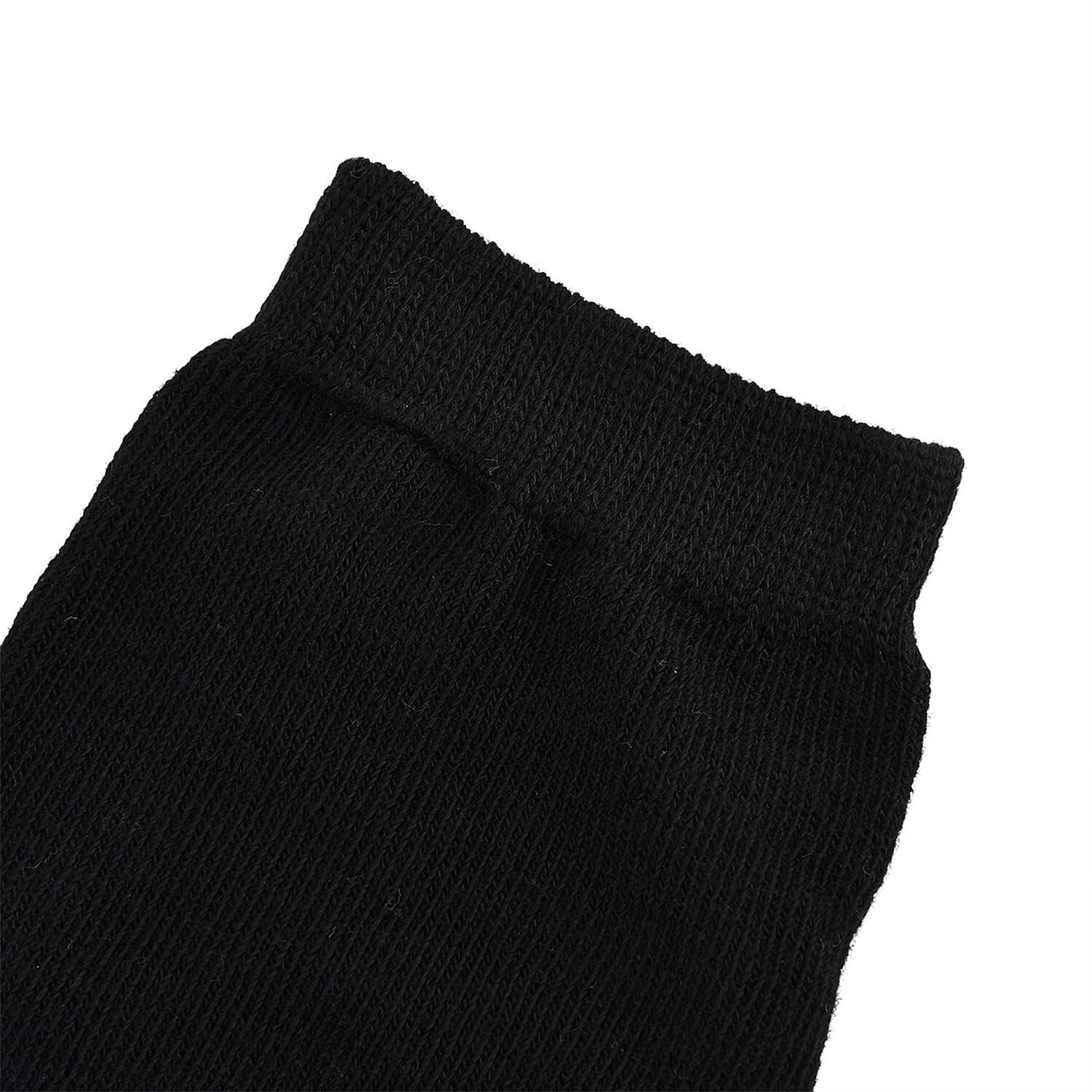 La Marey Set of 10 Pairs 97% Polyester and 3% Spandex Kneehigh Socks - Black