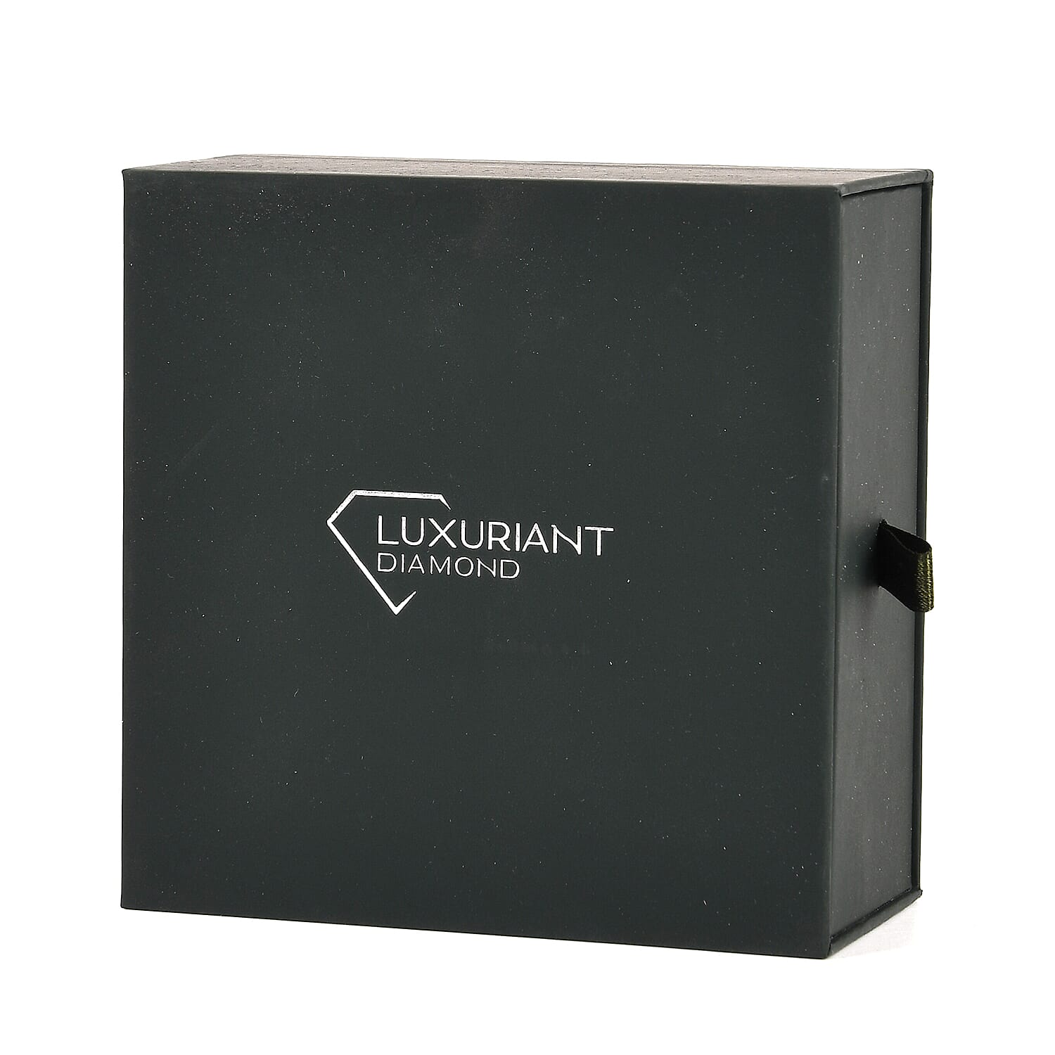 Luxuriant Green Faux Leather LED Set Box (4.33×2.76)