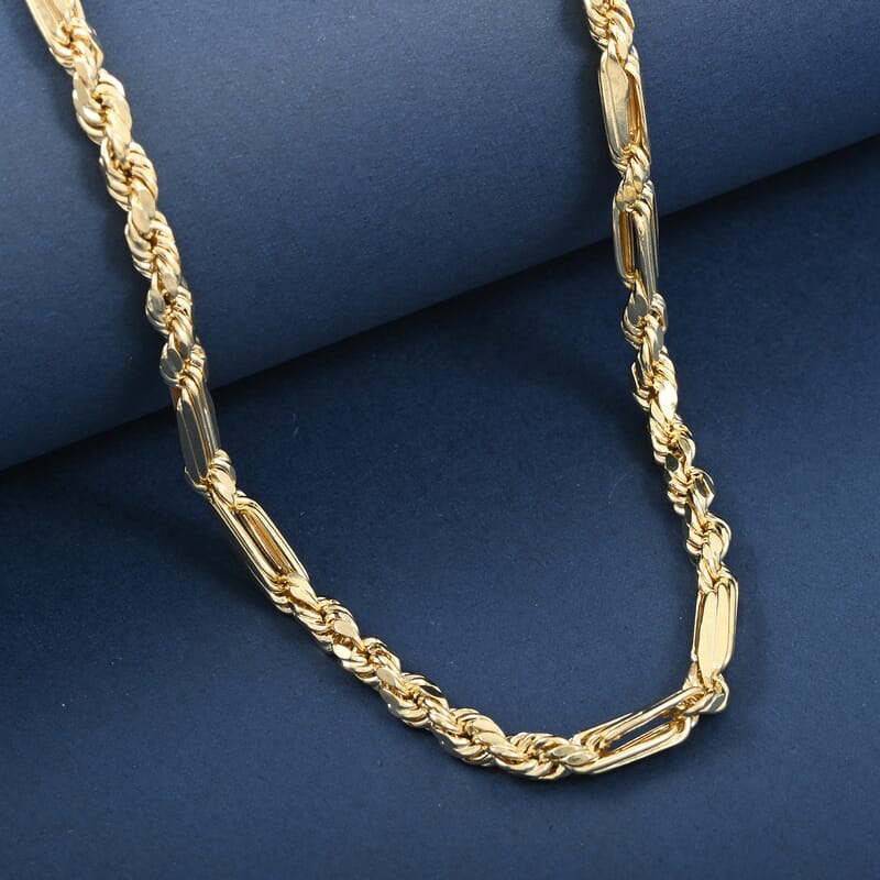 5mm Milano Chain Necklace in 10K Yellow Gold 7.70 Grams 22 Inches