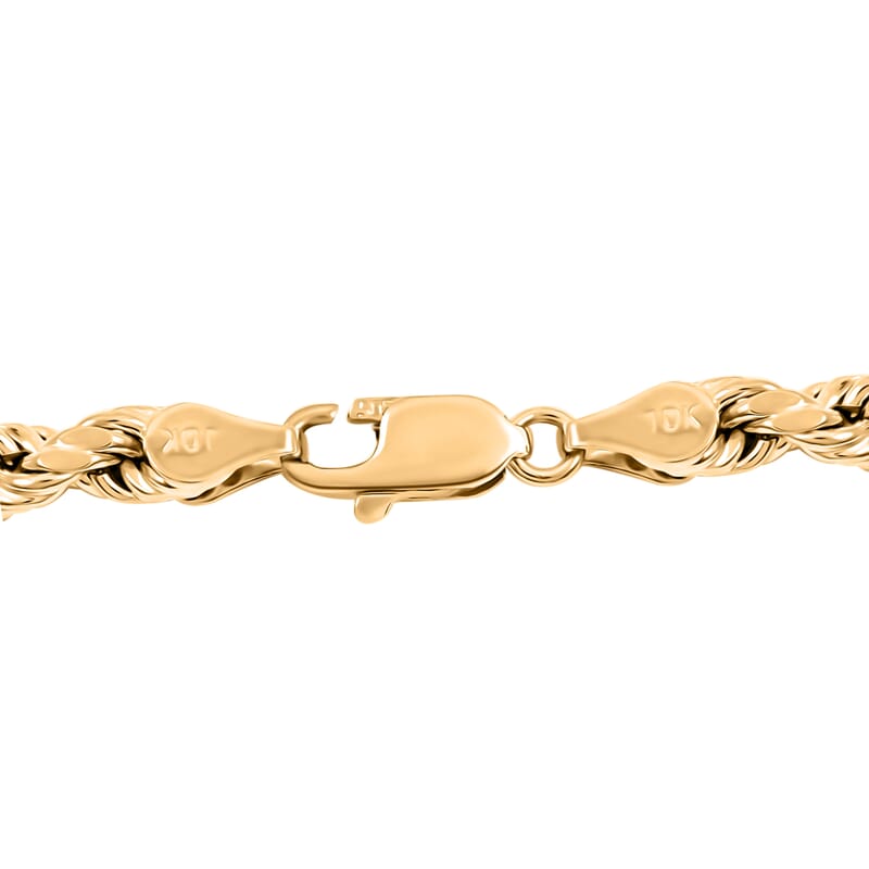 5mm Milano Chain Necklace in 10K Yellow Gold 7.70 Grams 22 Inches