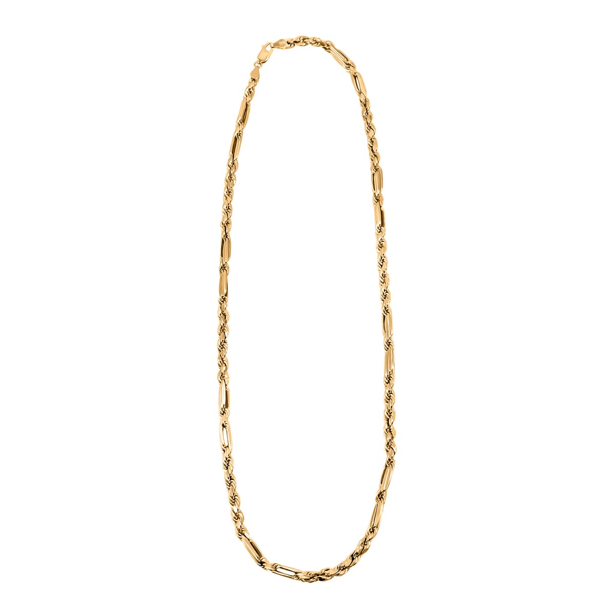 5mm Milano Chain Necklace in 10K Yellow Gold 10.4 Grams 24 Inches image number 4
