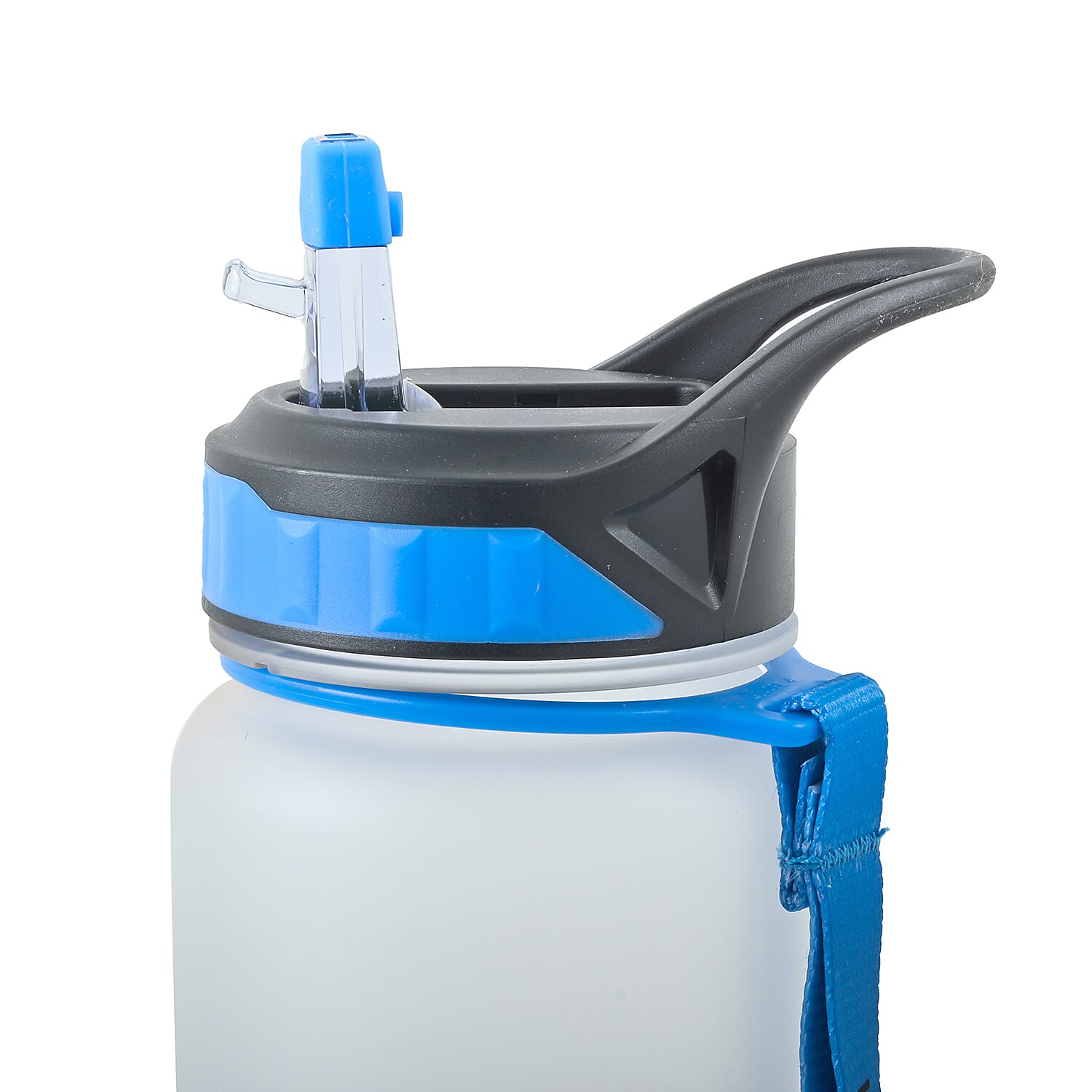 Hydration Nation 32oz Water Bottle with Straw - White
