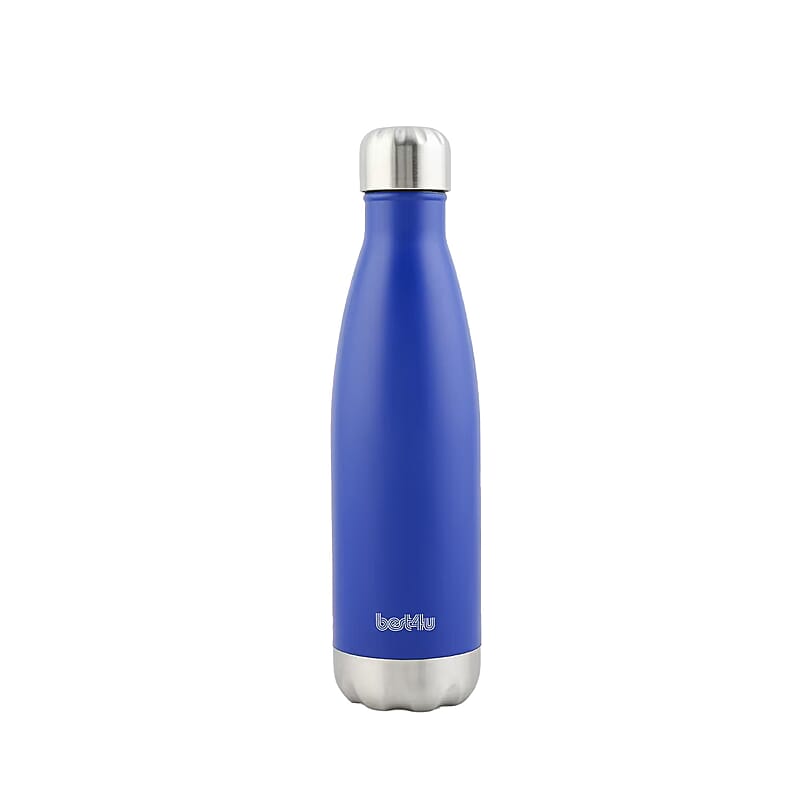 Best 4 U 17oz Insulated Stainless Steel Water Bottle -Blue
